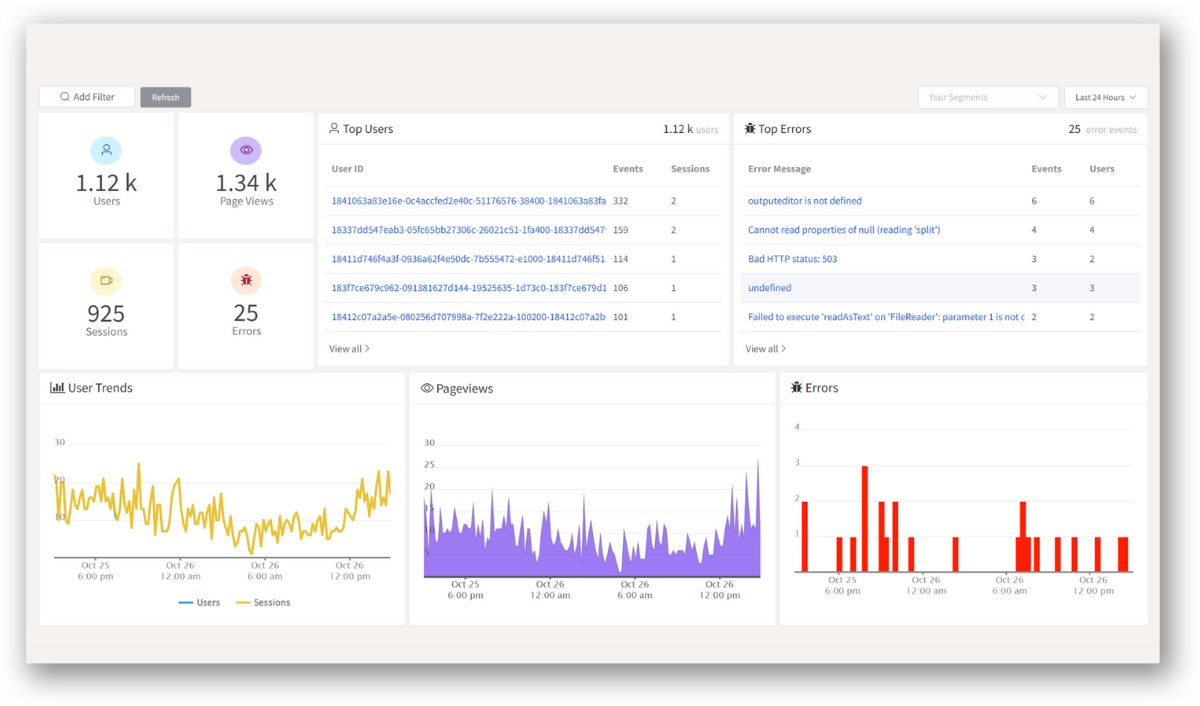 ReplayBird Dashboard