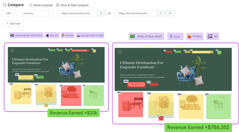 ReplayBird - Interaction & Heatmaps