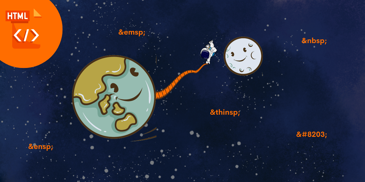 How to Add Spaces in HTML Code? ASCII Characters & HTML Space Entities